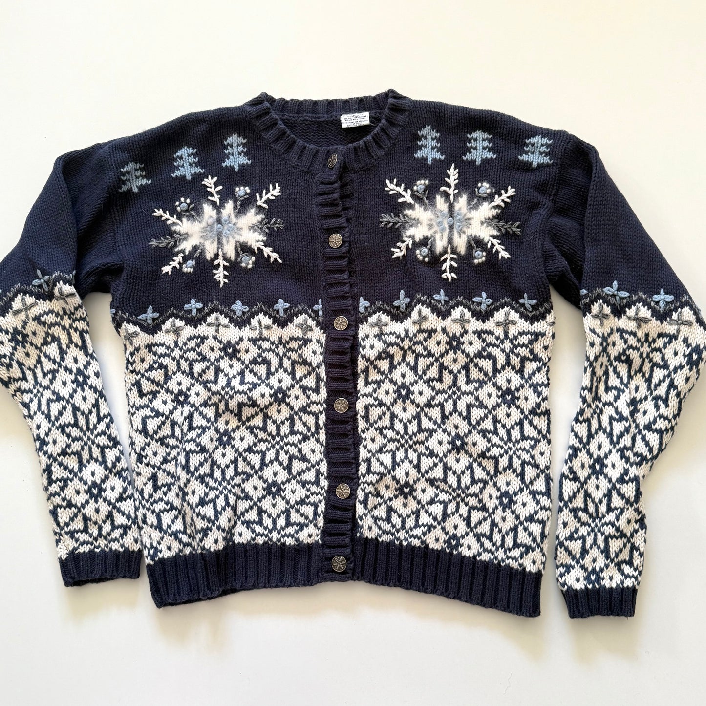 Vintage Snowflake Sweater