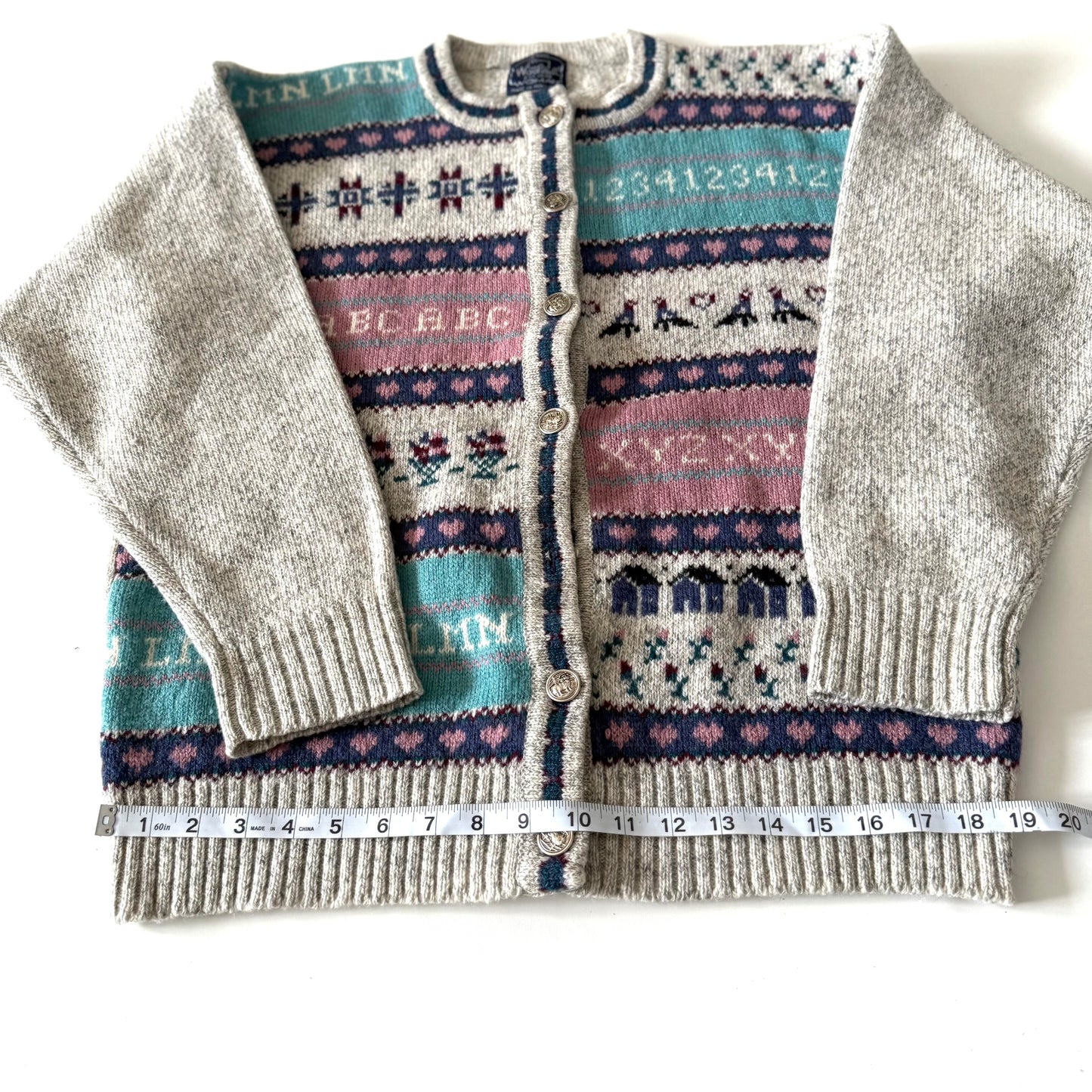 Vintage Woolrich, Wool Blend Spring Cardigan