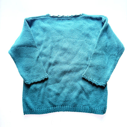 Vintage Separate Scene, Christmas Teddy Bear Sweater