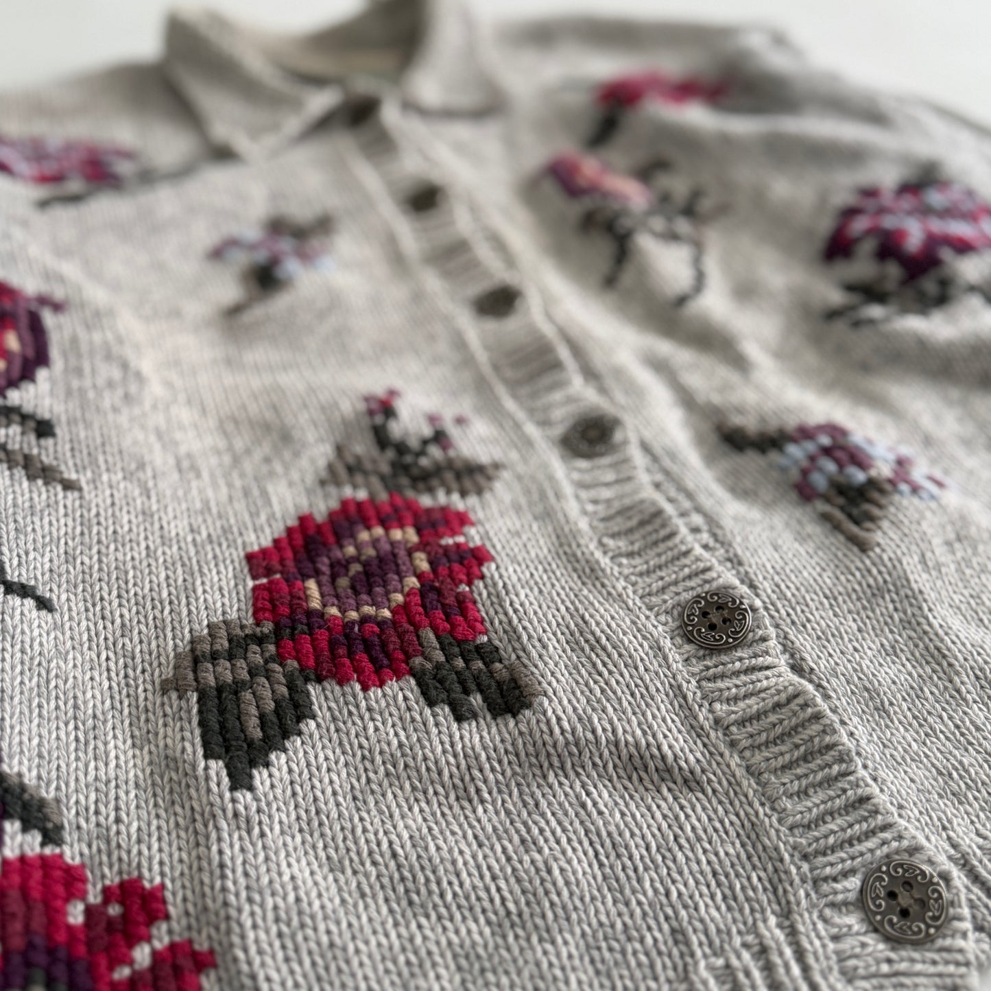 Vintage Northern Reflections, Floral Cardigan