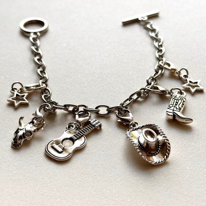 Secondhand Y2K Style Western Charm Bracelet