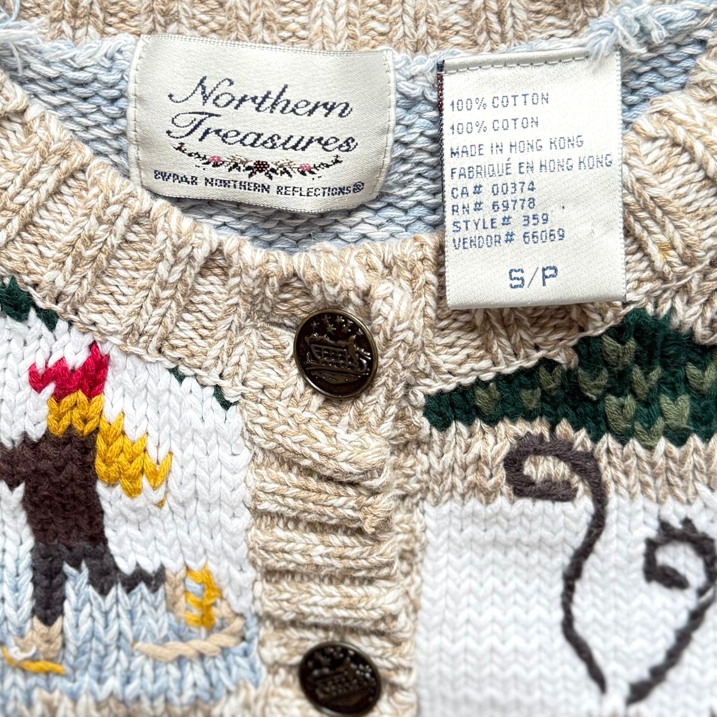 Vintage Northern Treasures, Winter Cardigan