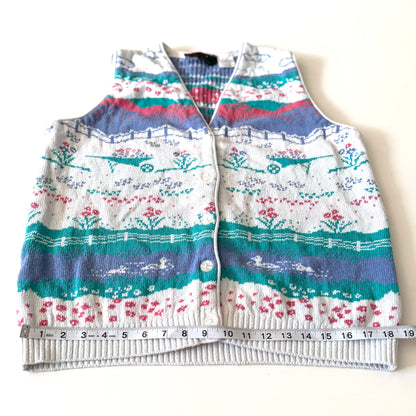 Vintage Northern Reflections by Parkhurst, Spring Vest