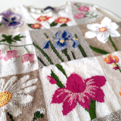 Vintage Northern Isles, Flower Sweater