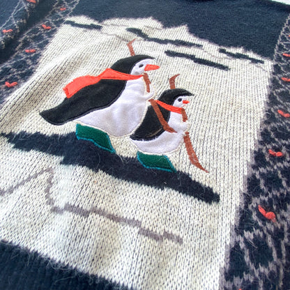 Vintage Snatch Penguin Sweater