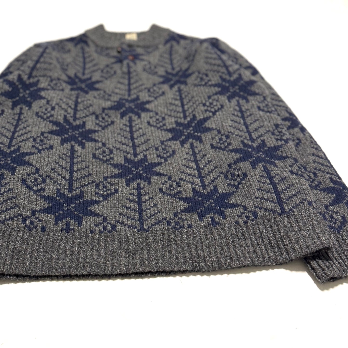 Secondhand L.L. Bean, Wool Snowflake Sweater