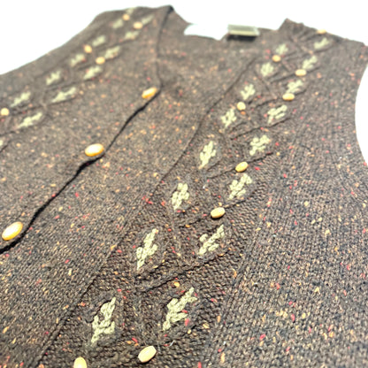 Vintage Tabi International, Brown Vest