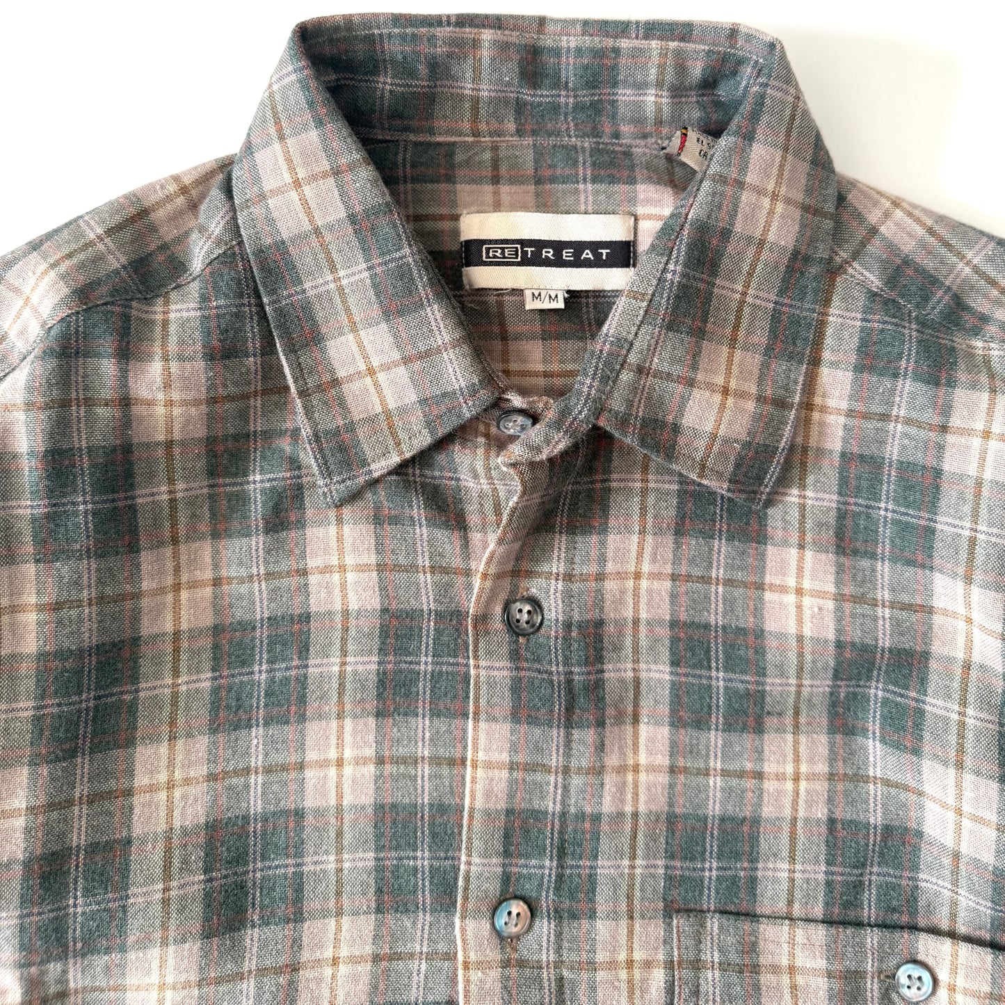 Vintage Retreat, Button Up Shirt
