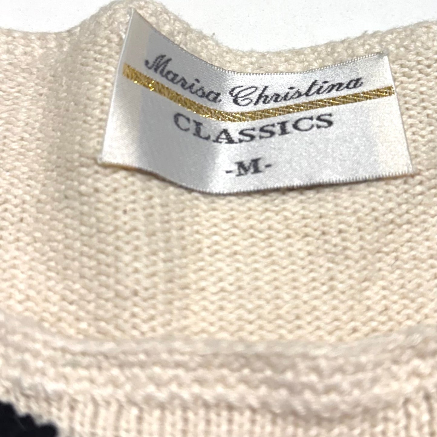 Vintage Marisa Christina, Zoo Knit Shirt