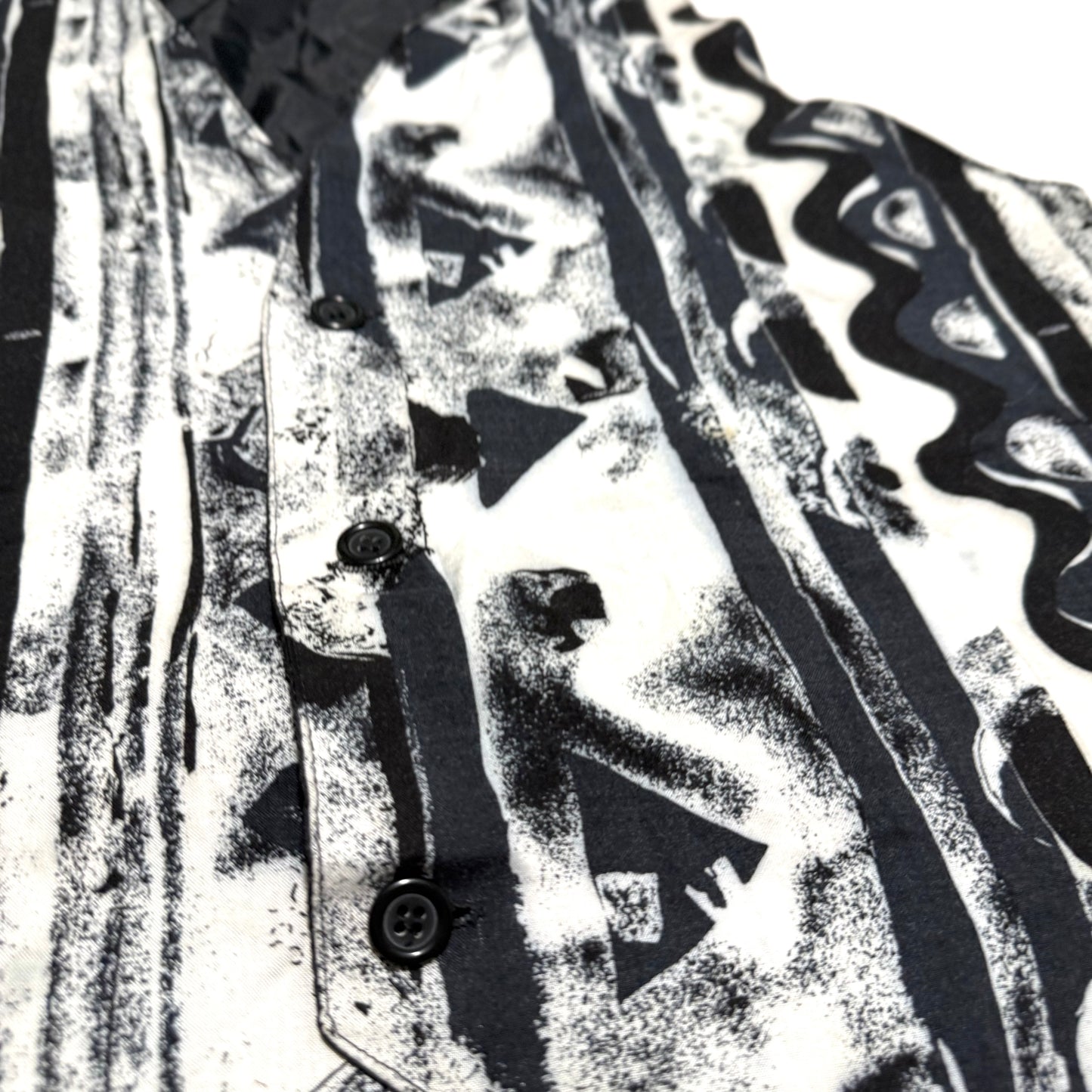 Secondhand Montello, Monochromatic Abstract Vest