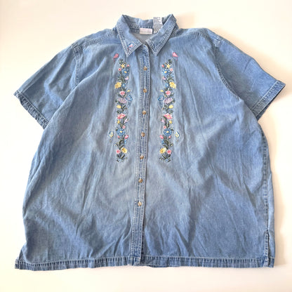 Secondhand Bobbie Brooks, Denim Short Sleeve