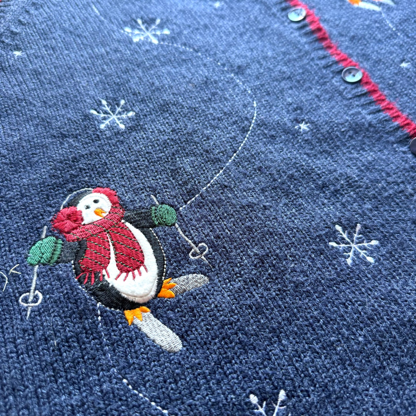 Secondhand Holiday Joy, Penguin Vest