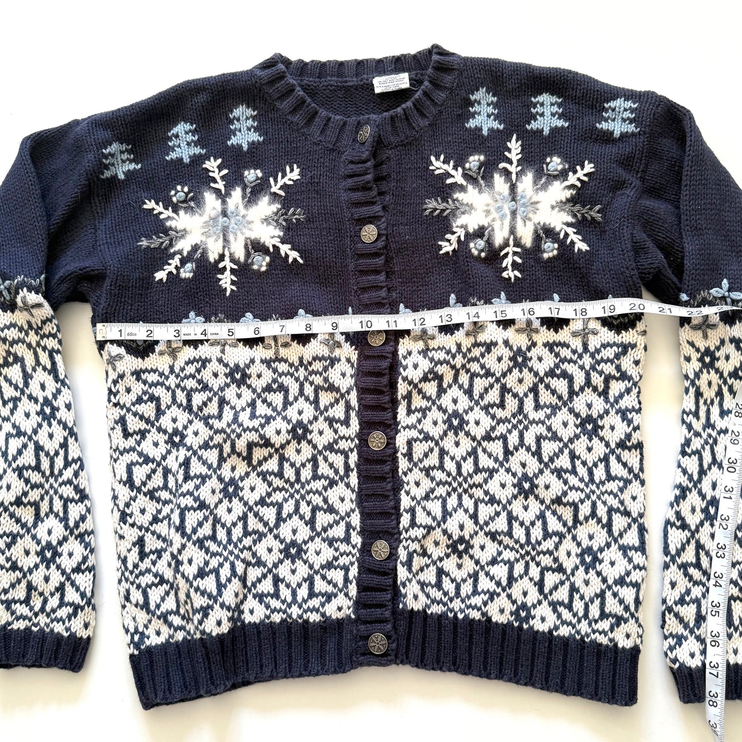 Vintage Snowflake Sweater