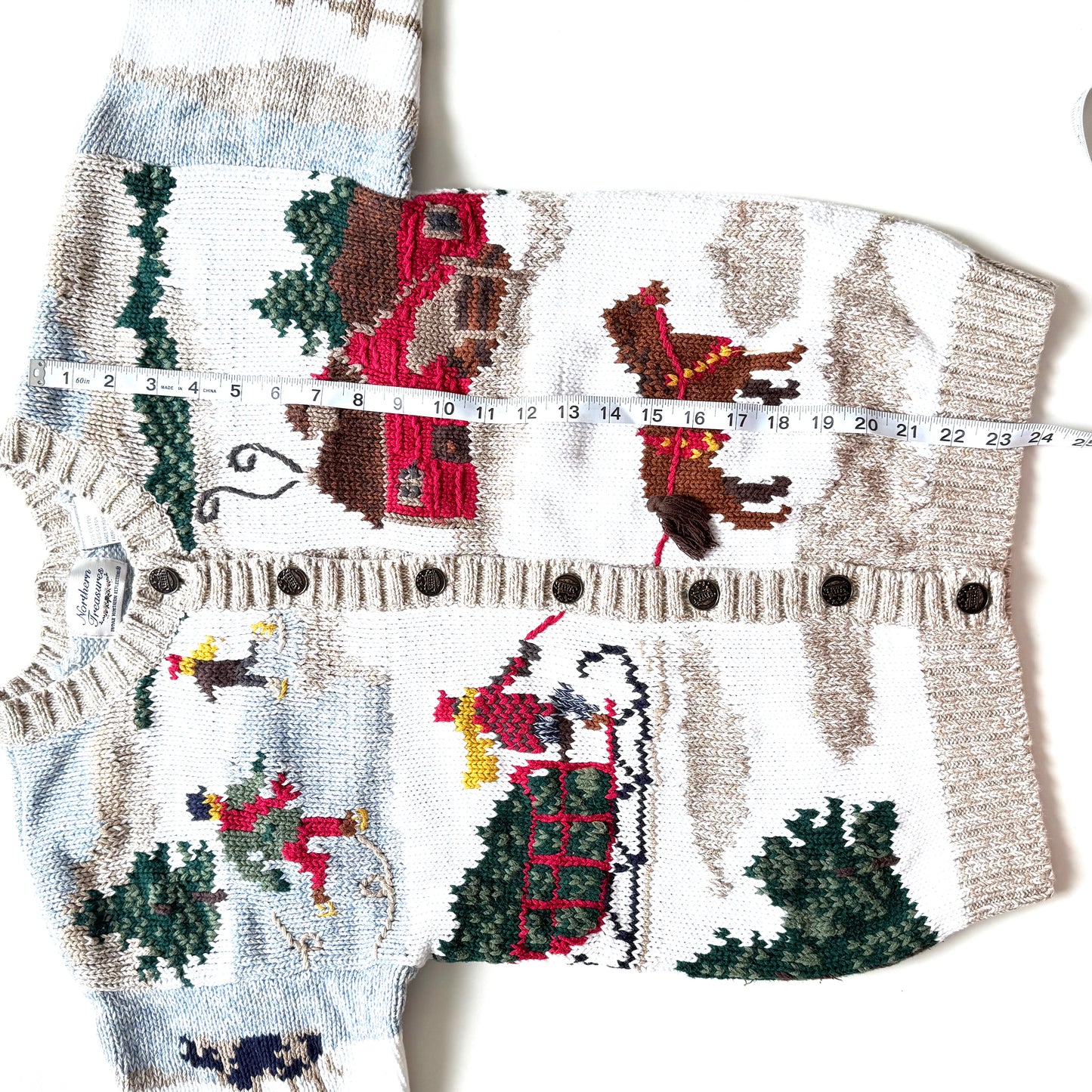 Vintage Northern Treasures, Winter Cardigan