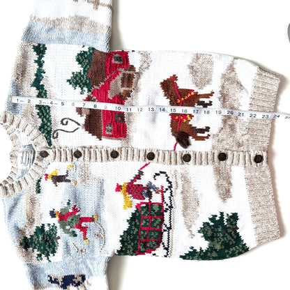 Vintage Northern Treasures, Winter Cardigan
