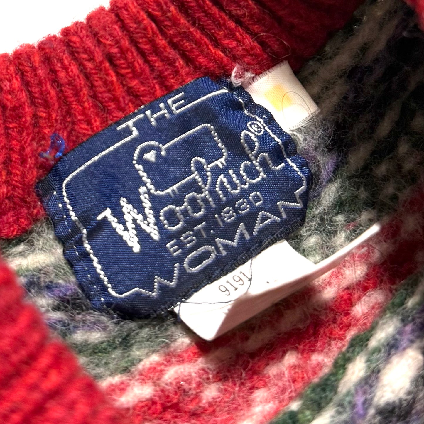 Vintage Woolrich, Wool Blend Heart Sweater
