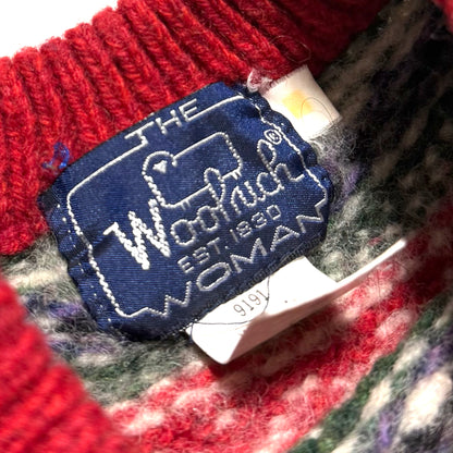 Vintage Woolrich, Wool Blend Heart Sweater