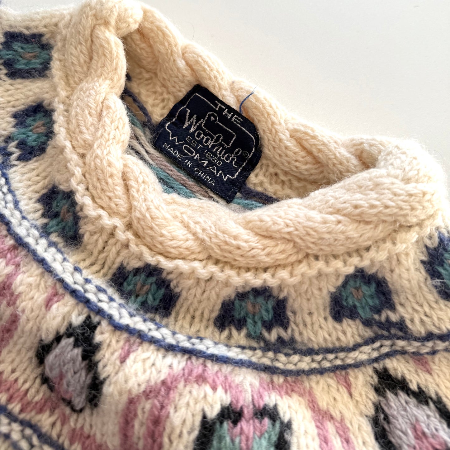 Vintage Woolrich, Pompom Sweater