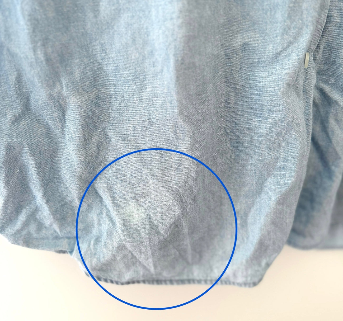 Vintage Looney Tunes, Christmas Denim Button Up Shirt