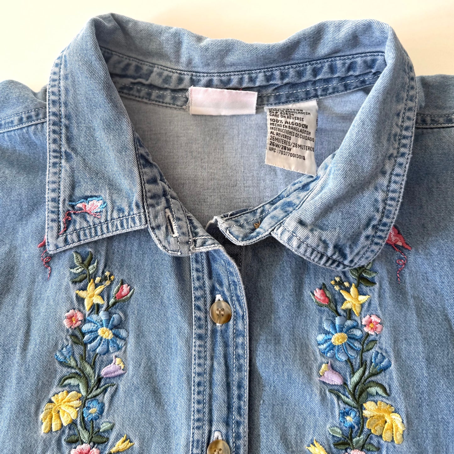 Secondhand Bobbie Brooks, Denim Short Sleeve