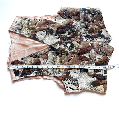 Vintage Cleo, Tapestry Dog Vest