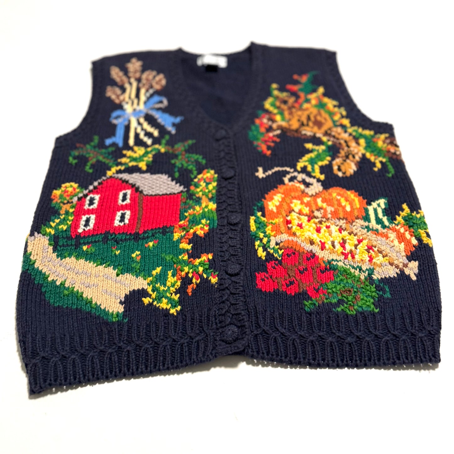 Vintage P'Galli, Autumn Harvest and Squirrel Vest
