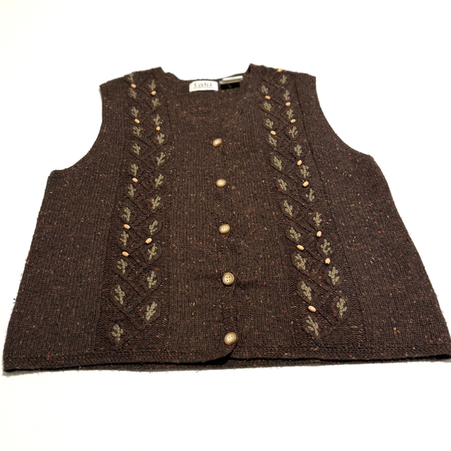 Vintage Tabi International, Brown Vest