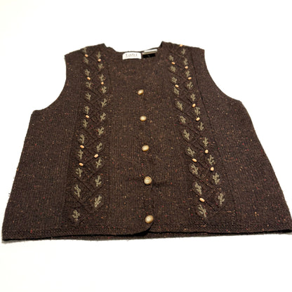 Vintage Tabi International, Brown Vest