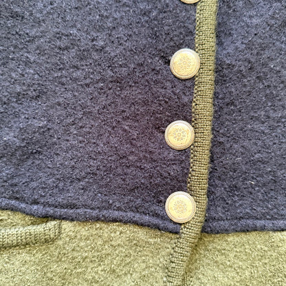 Vintage Eric Alexandre, Duck Wool Cardigan