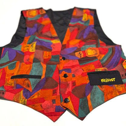 Vintage Moxy Fruvous, 1980's Style Vest
