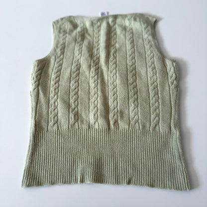 Secondhand Ann Taylor, Wool Blend Green Tank Top
