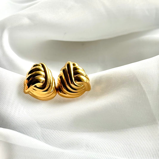 Secondhand Gold Toned Earrings