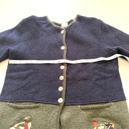 Vintage Eric Alexandre, Duck Wool Cardigan