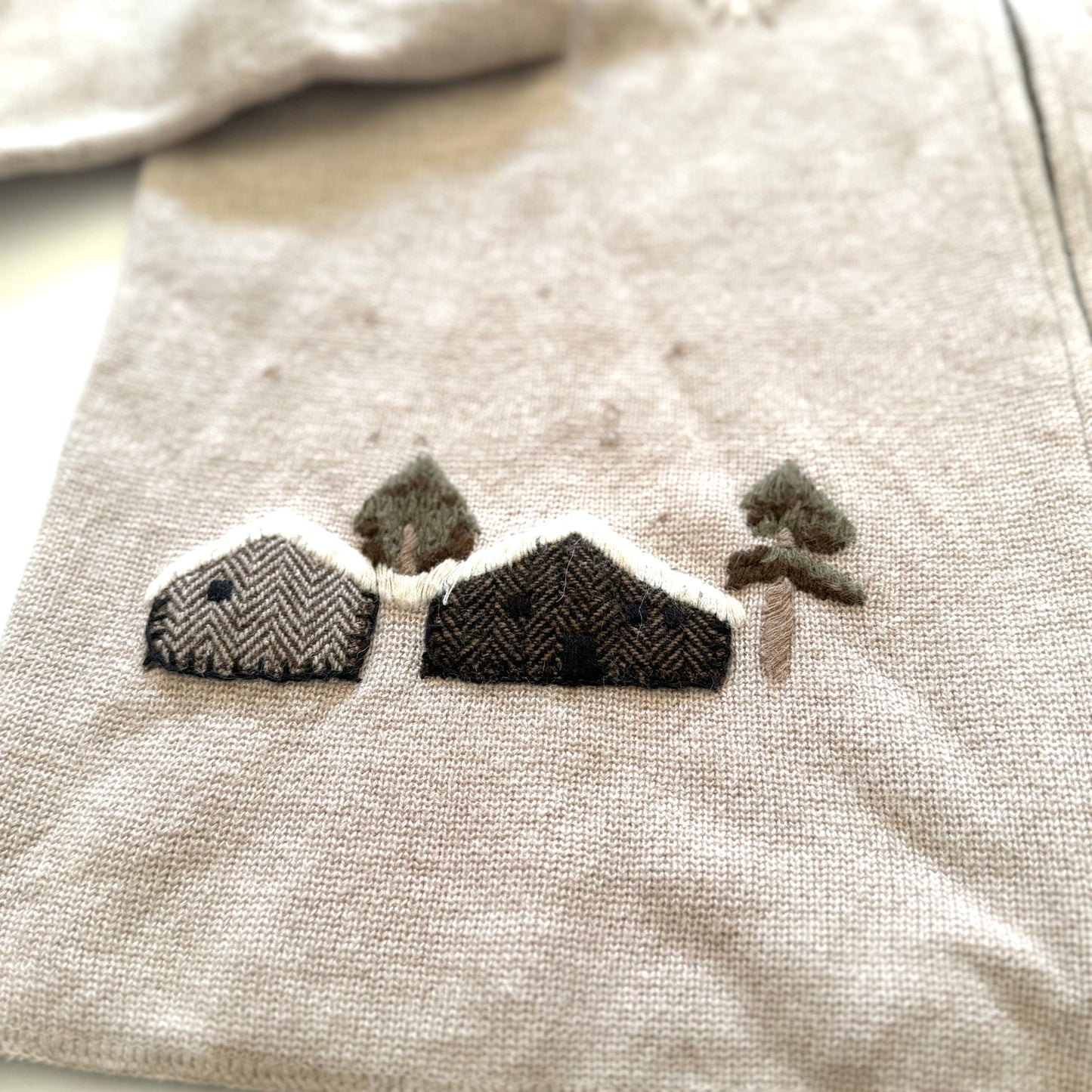 Secondhand Woolrich, Winter Holiday Cardigan