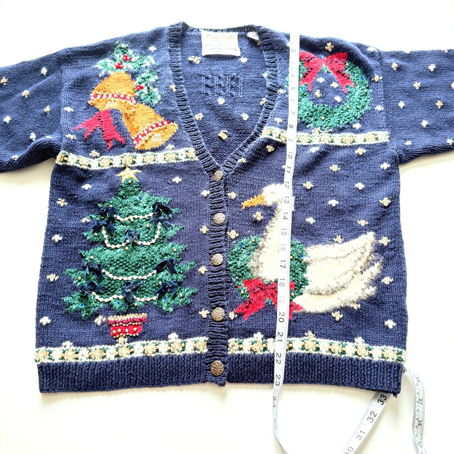 Vintage Marisa Christina, 90's Christmas Cardigan