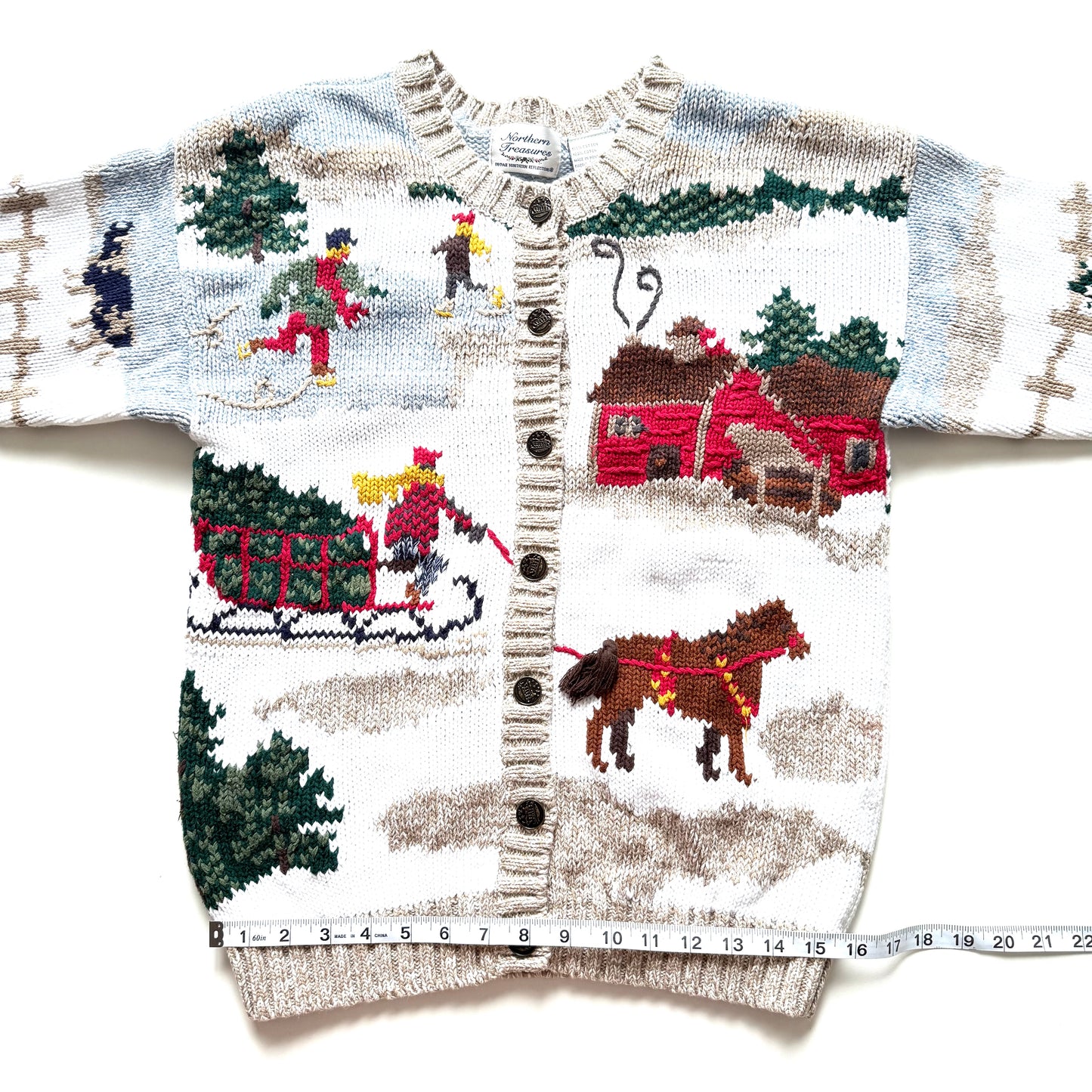 Vintage Northern Treasures, Winter Cardigan