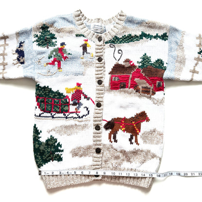Vintage Northern Treasures, Winter Cardigan