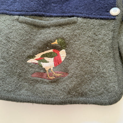 Vintage Eric Alexandre, Duck Wool Cardigan