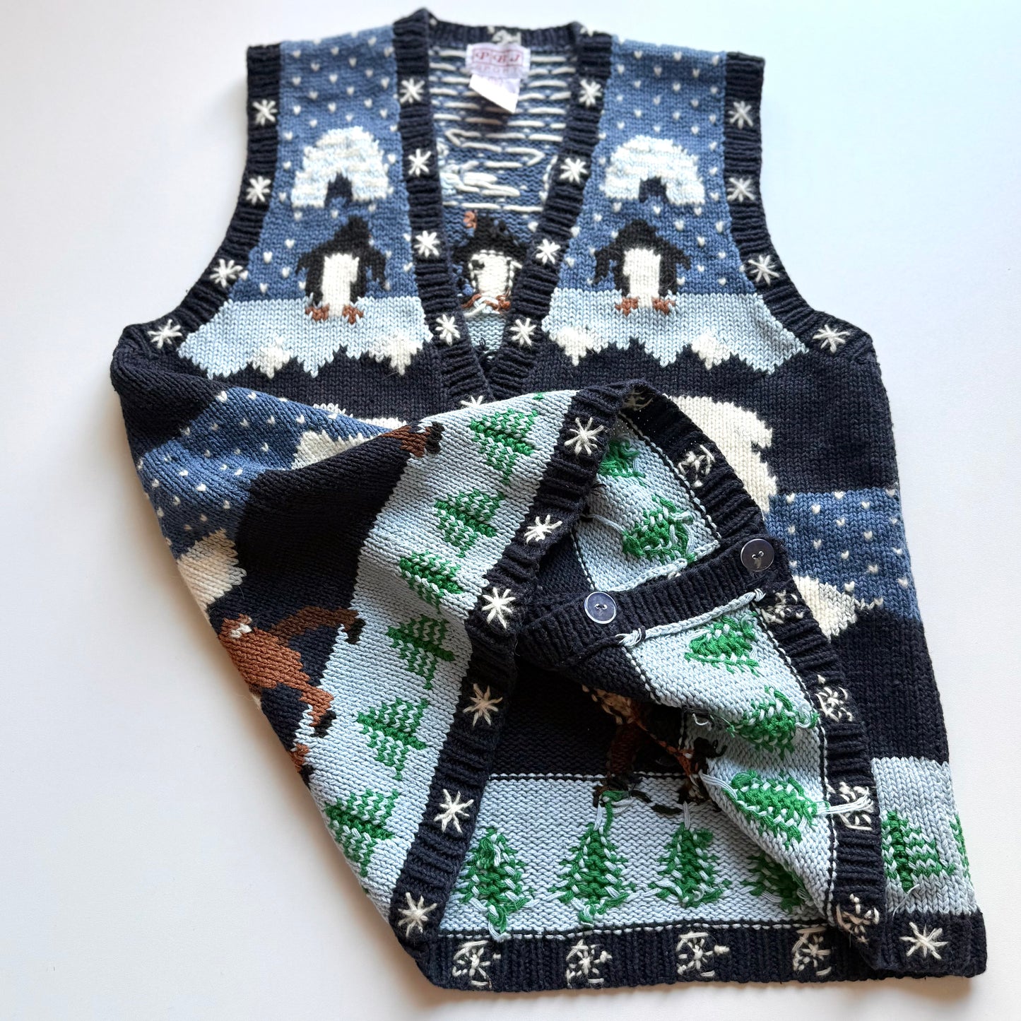 Vintage PBJ, Winter Wonderland Vest