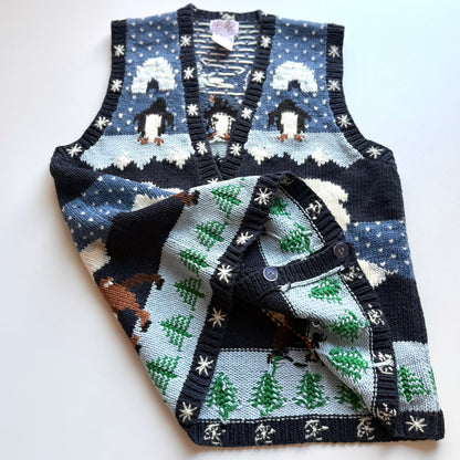 Vintage PBJ, Winter Wonderland Vest