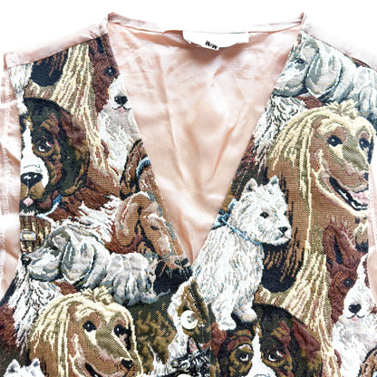 Vintage Cleo, Tapestry Dog Vest