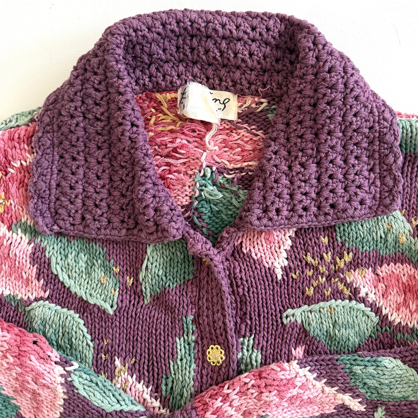 Vintage Feeling, Flower Cardigan