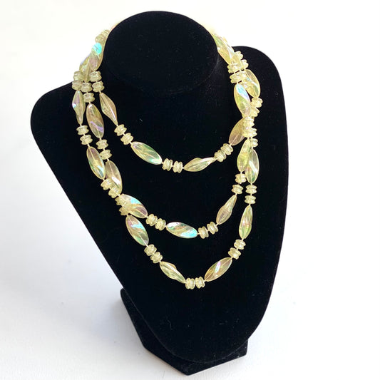 Yellow Secondhand Beaded Necklace