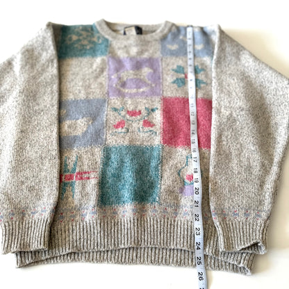 Vintage Woolrich, Patchwork Sweater