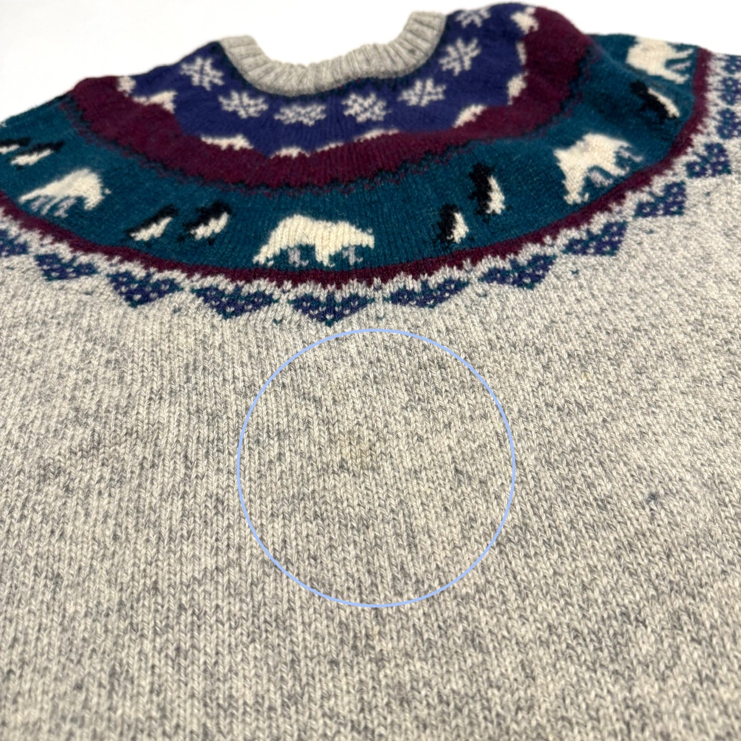 Vintage Woolrich, Polarbear & Penguin Wool Blend Sweater