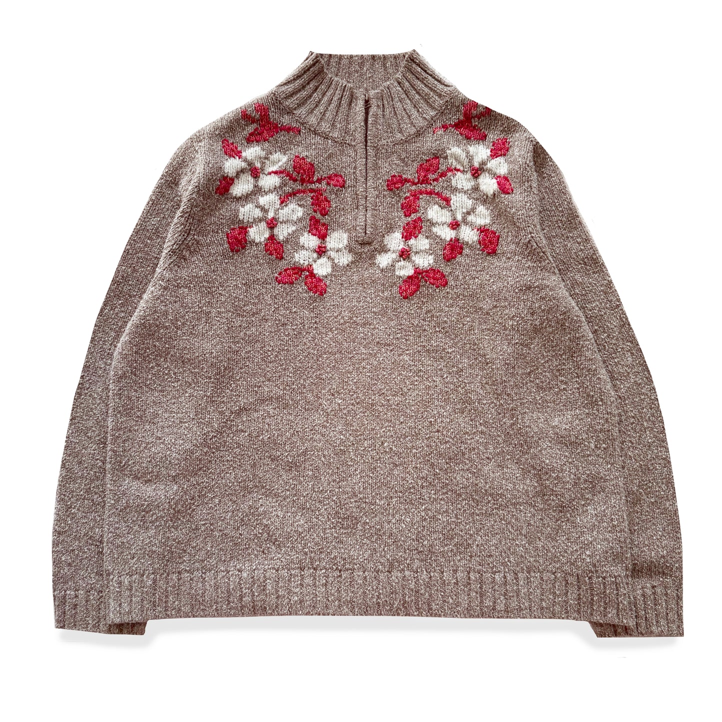 Secondhand Northern Reflections, Quarter Zip Sweater