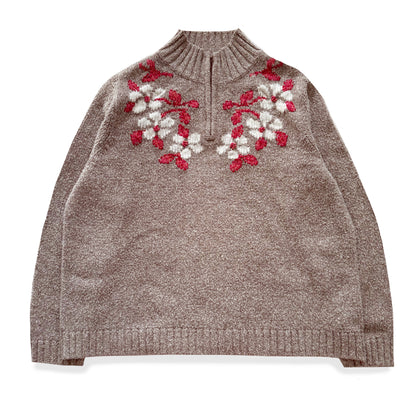 Secondhand Northern Reflections, Quarter Zip Sweater