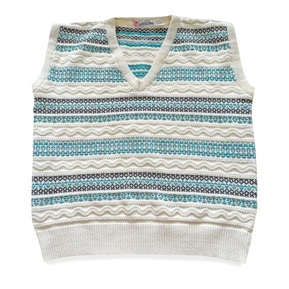 Vintage Lumiere, Textured Knit Vest