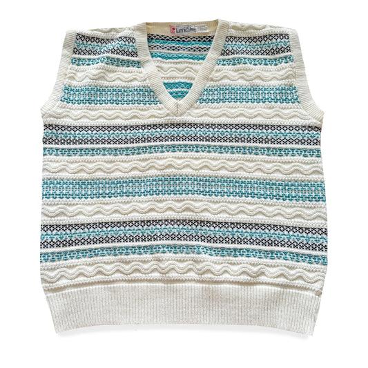 Vintage Lumiere, Textured Knit Vest