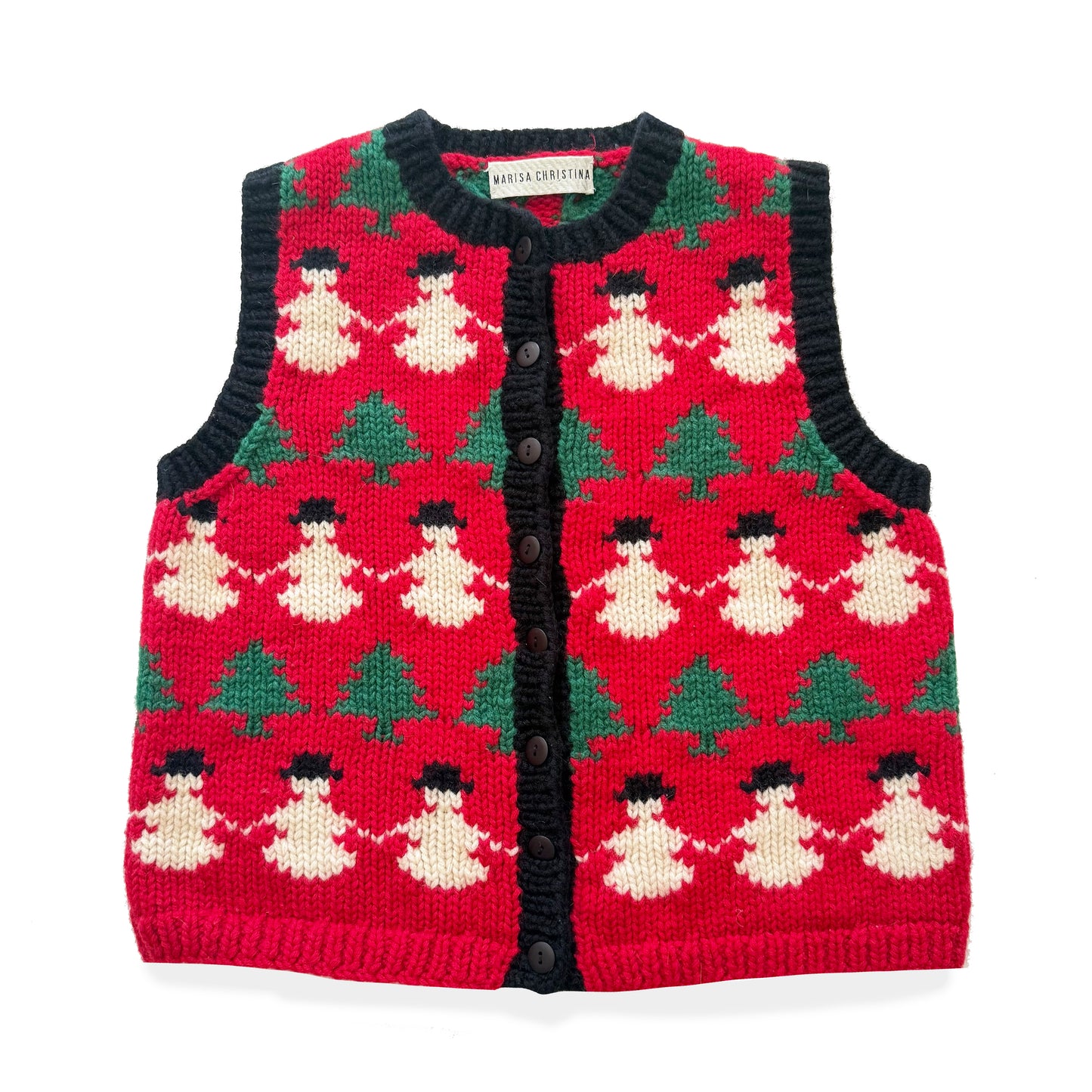 Vintage Marisa Christina, Wool Christmas Vest